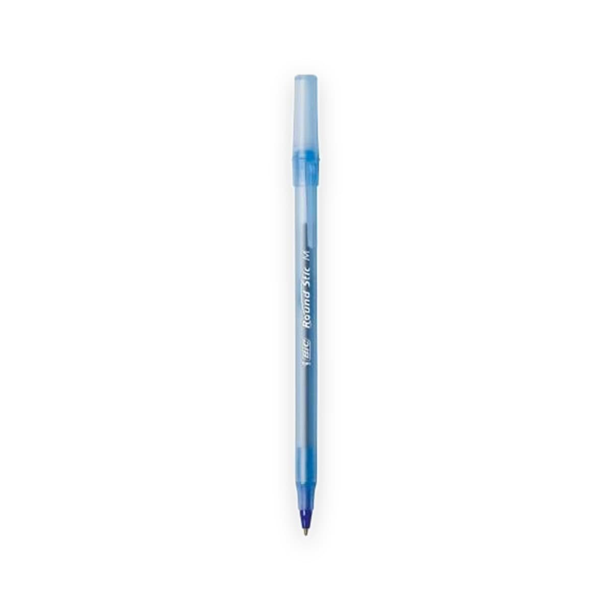Bolígrafo Bic Round Stic, 12 unidades