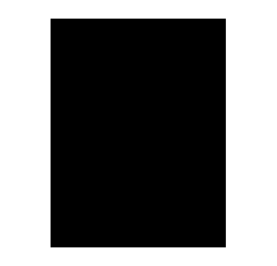 Fieltro Tucán, 25 hojas, Negro