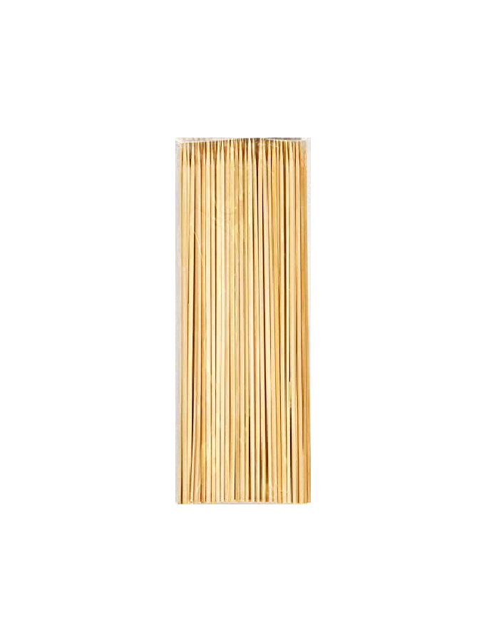 Pinchos medianos, 25 cm, 100 unidades