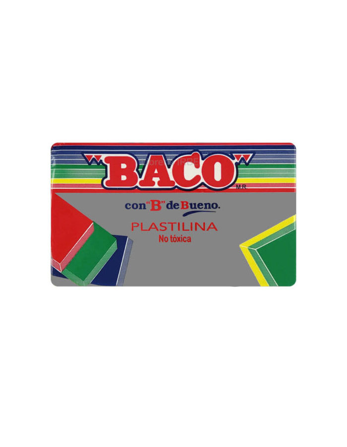 Plasticina en Maqueta Baco, Gris