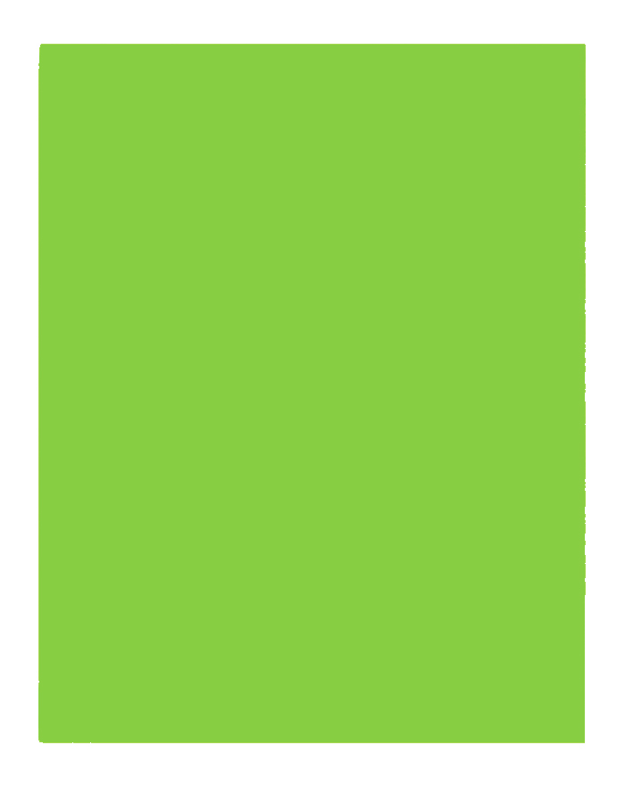 Ciento de Papel Bond Yots, 75 gramos, Verde