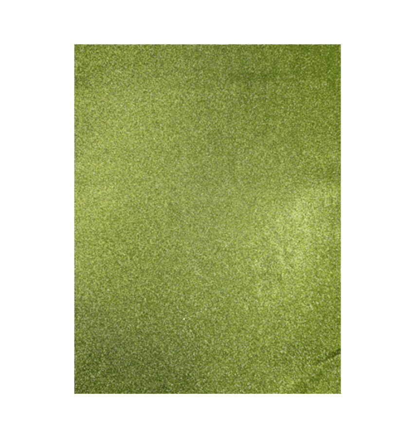 Foamy con Diamantina, 10 unidades, Verde Limón