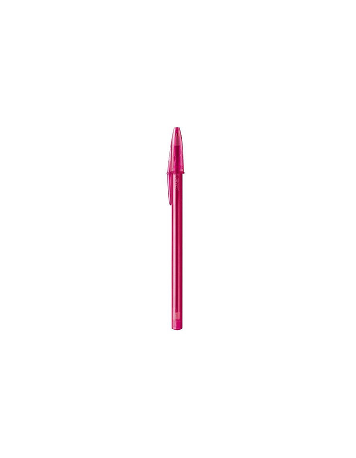 Bolígrafo Bic Fashion, Punto Grueso 1.2 mm, Rosado, 12 unidades