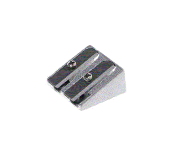 Sacapuntas Aluminio, 2 Agujeros, Tucán, 12 unidades