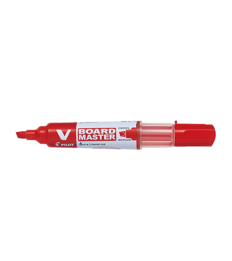 Marcador de Pizarron Recargable Pilot, Board Master, Rojo