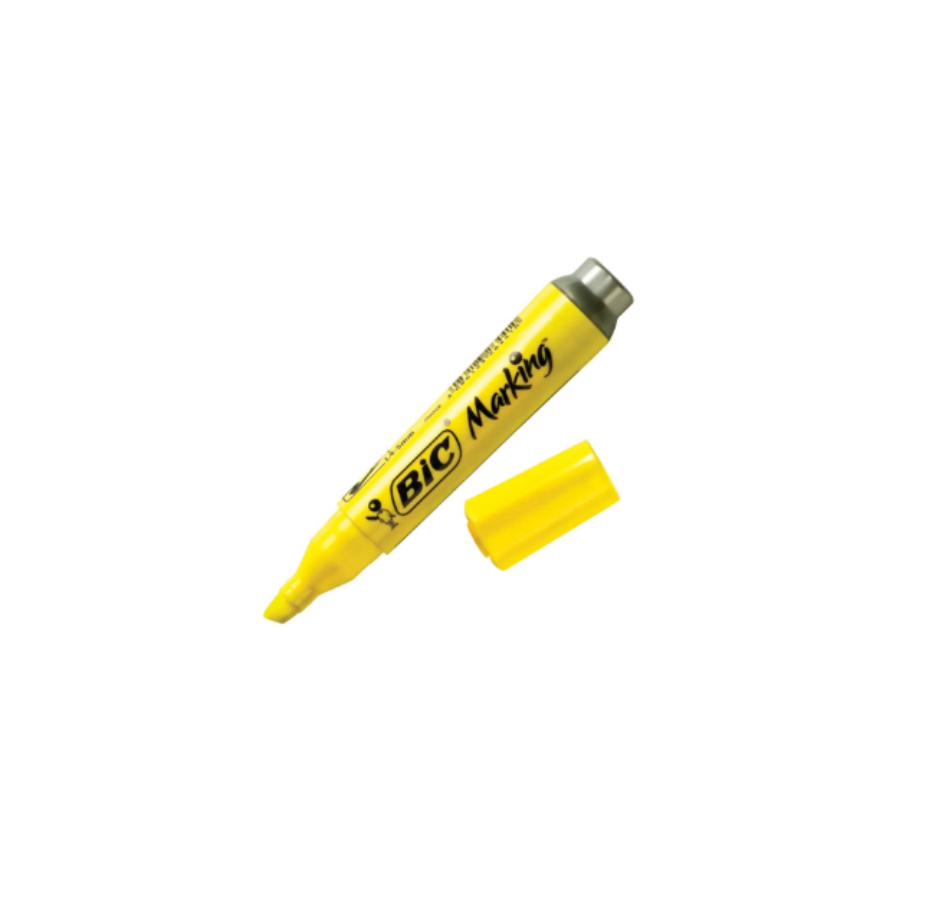 Resaltador Marking Bic, 12 unidades