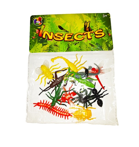 Bolsa de animalitos, Insectos