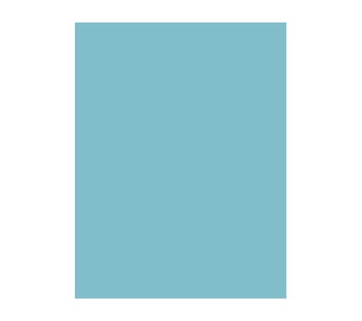 Fieltro Tucán, 25 hojas, Celeste