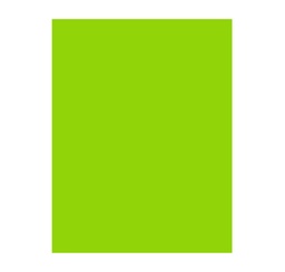 Fieltro Tucán, 25 hojas, Verde Lima