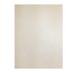 Foamy con Diamantina, 10 unidades, Blanco