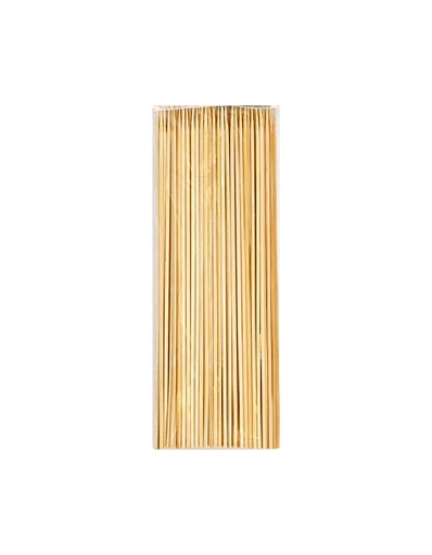 Pinchos grandes, 30 cm, 100 unidades