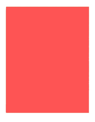 Ciento de Papel Bond Yots, 80 gramos, Rojo