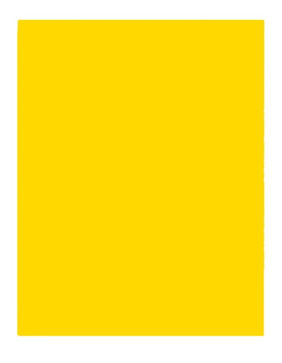 Ciento de Papel Bond Yots, 80 gramos, Amarillo Canario