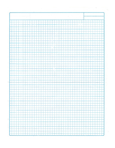 Papel Bond Yots Cuadros 5mm, Oficio, Resma