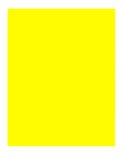 Ciento de Papel Bond Yots, 80 gramos, Amarillo Neón
