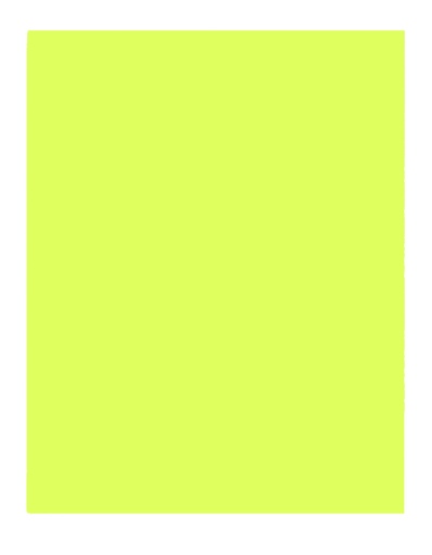 Ciento de Papel Bond Yots, 80 gramos, Verde Claro