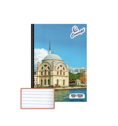 Cuadernos Engrapado Concept, 100H, Líneas