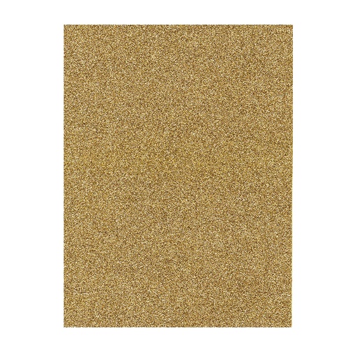 Foamy con Diamantina, 10 unidades, Dorado