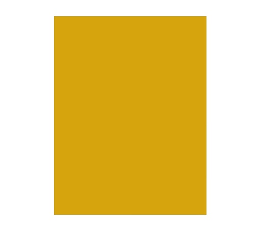 Fieltro Tucán, 25 hojas, Amarillo Oro