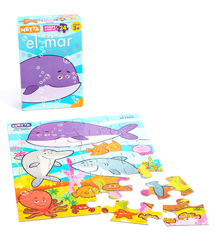Rompecabezas Metta, El Mar (30 Piezas)