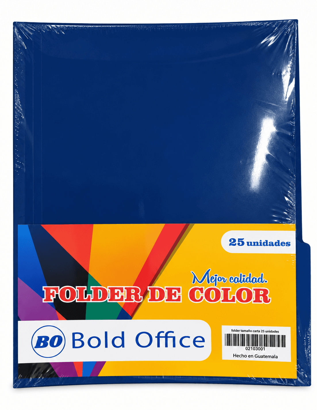 Folder Carta Bold Office, 25 unidades, vista 4