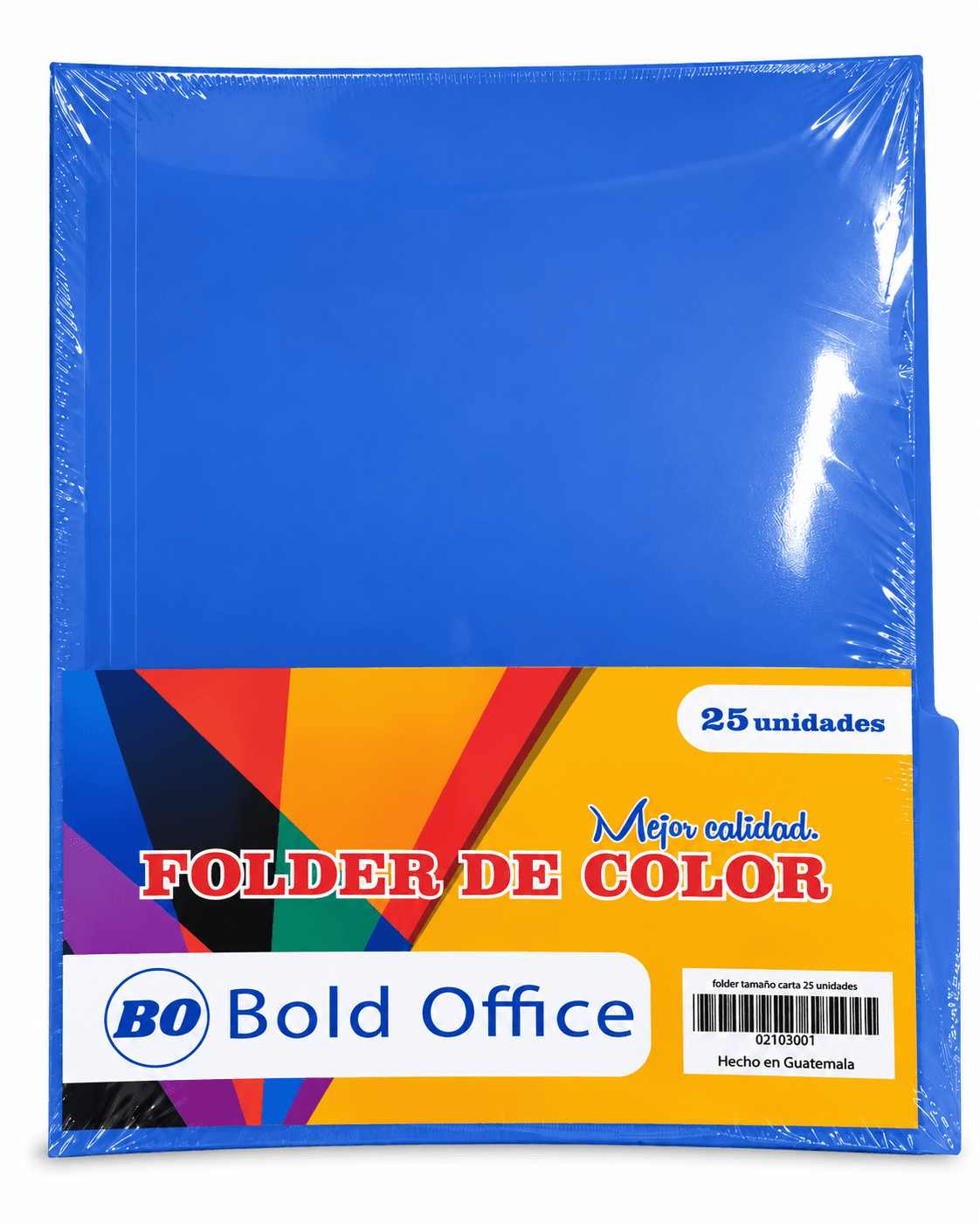 Folder Carta Bold Office, 25 unidades, vista 3
