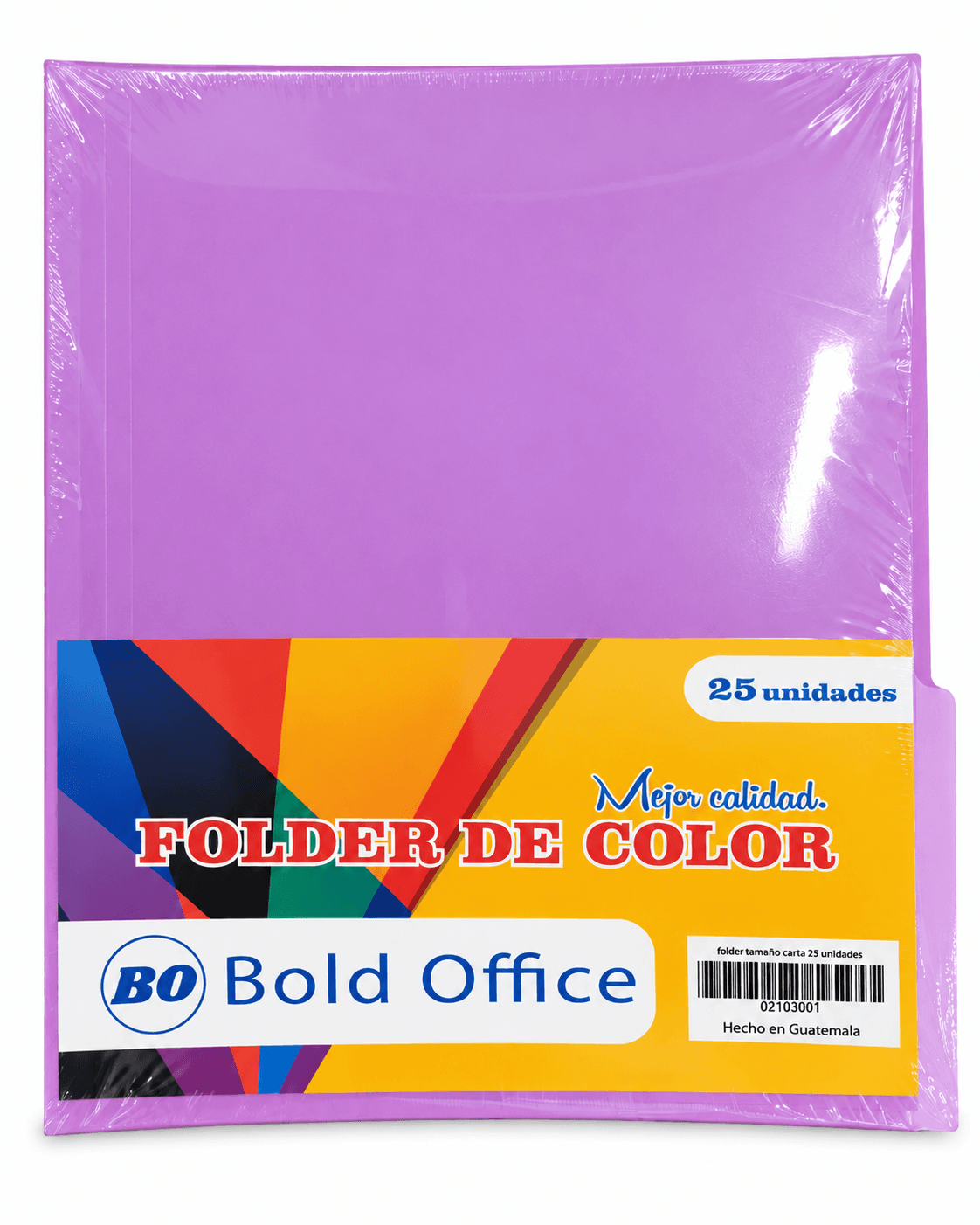 Folder Carta Bold Office, 25 unidades, vista 7