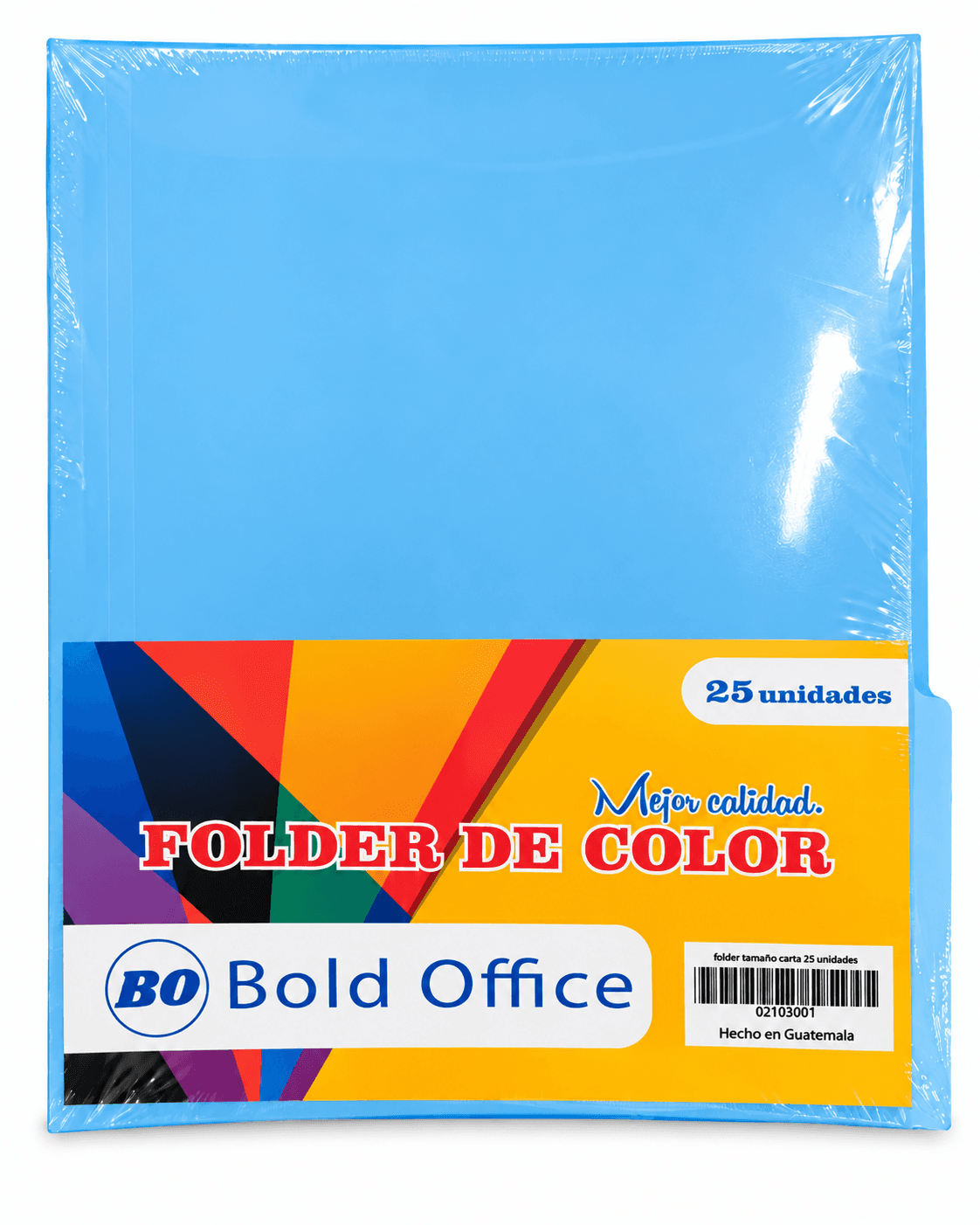Folder Carta Bold Office, 25 unidades, vista 5