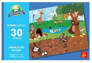 Rompecabezas de 30 piezas, Mis Pasitos