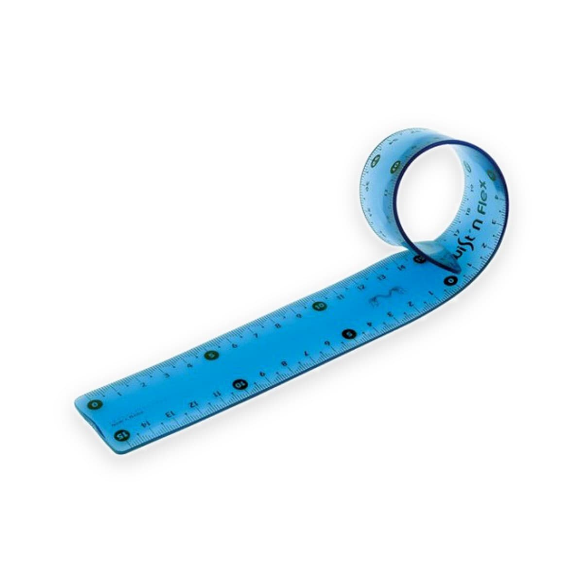 Regla Plástica Flexible, 30 cm