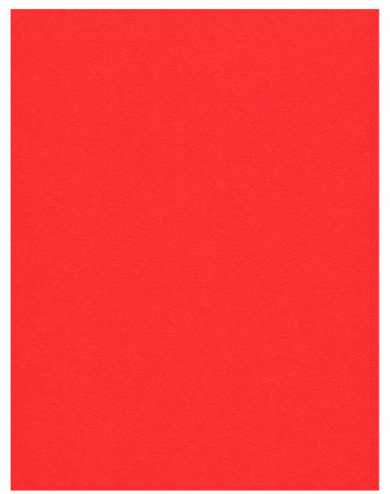 Foamy Liso Carta, 10 hojas, Rojo