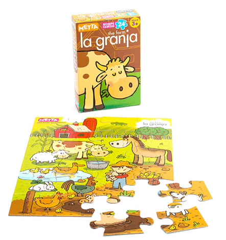 Rompecabezas Metta, La Granja (30 Piezas)