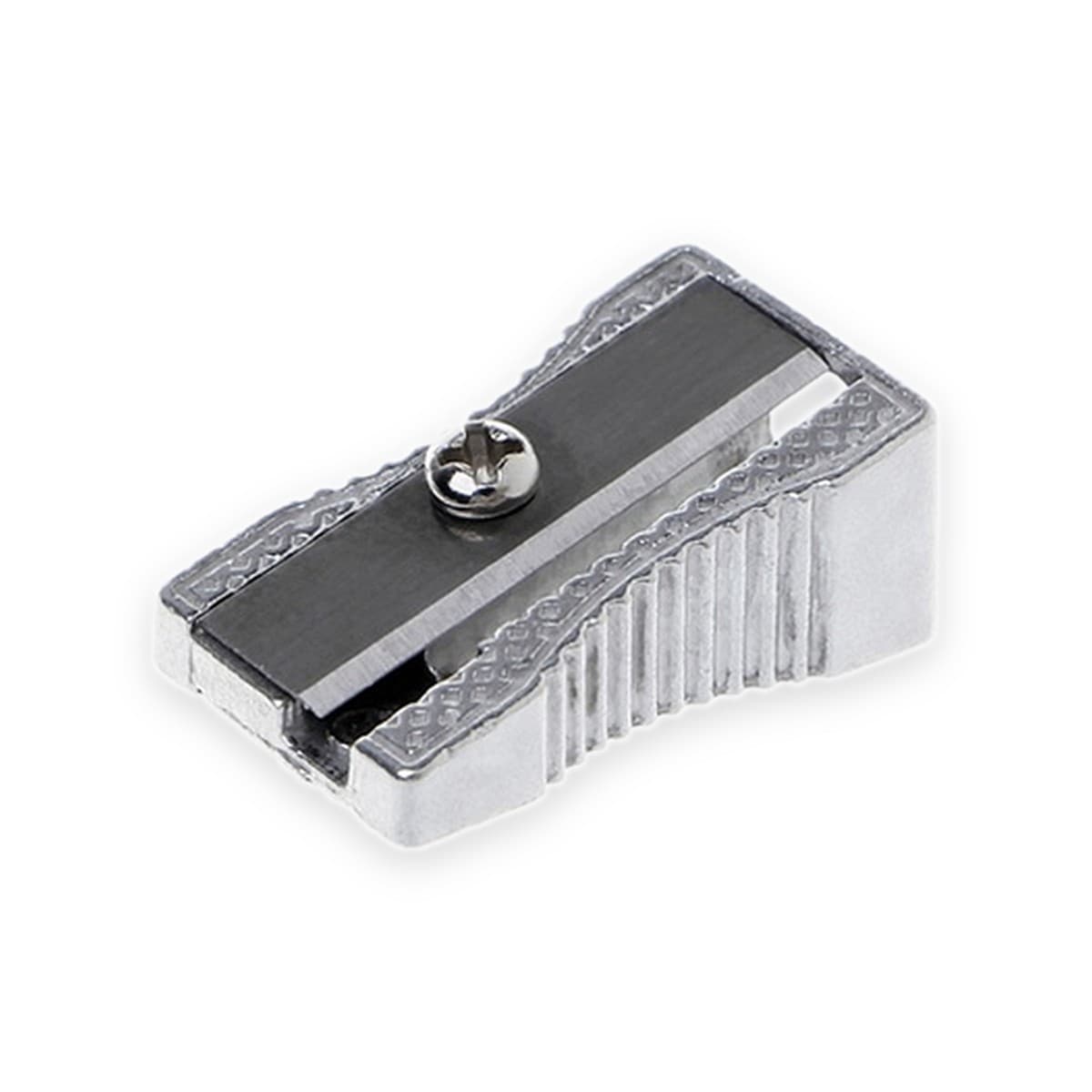 Sacapuntas Aluminio, 1 agujero. Caja de 24 unidades, Precisión