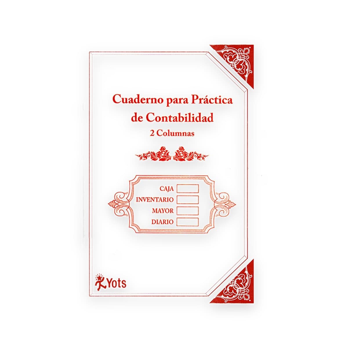 Cuaderno Contabilidad Yots, Pasta Suave, 80 hojas