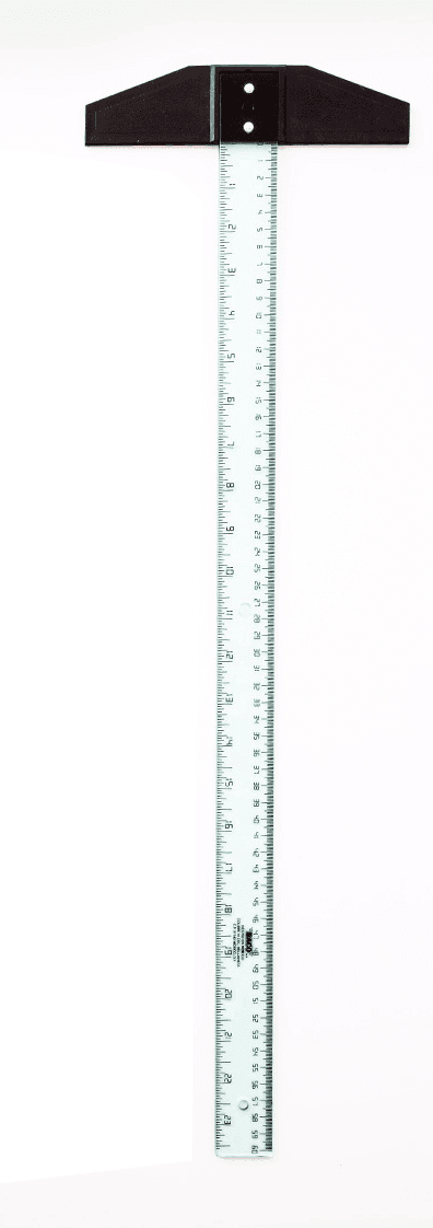 Regla T-60 Baco, Plástica