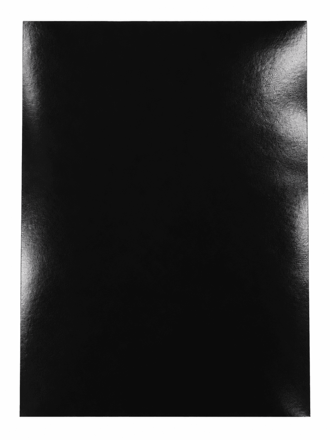 Ciento Papel Lustre Negro 18x25 pulgadas