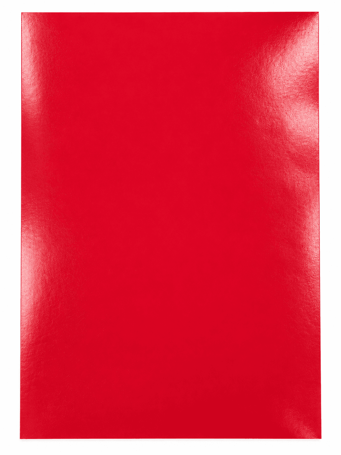 Ciento Papel Lustre Rojo 18x25 pulgadas