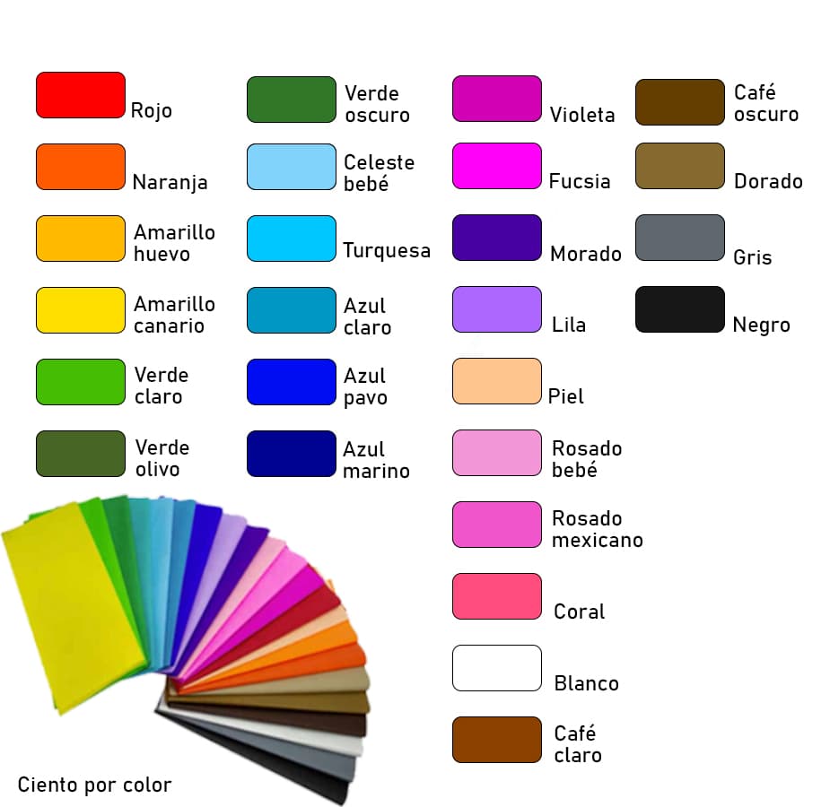 Ciento de Papel de China, Gris, Mis Pasitos