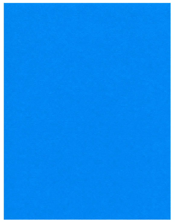 Foamy Liso Carta, 25 hojas, Azul Claro