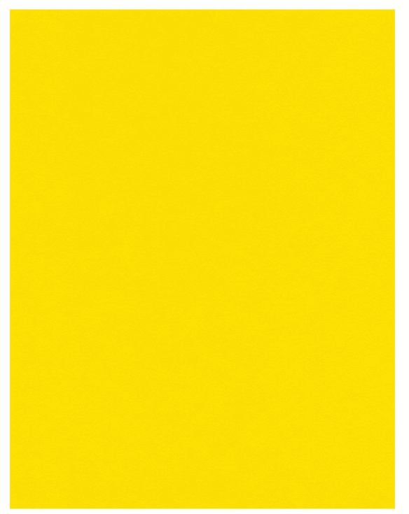 Foamy Liso Carta, 25 hojas, Amarillo