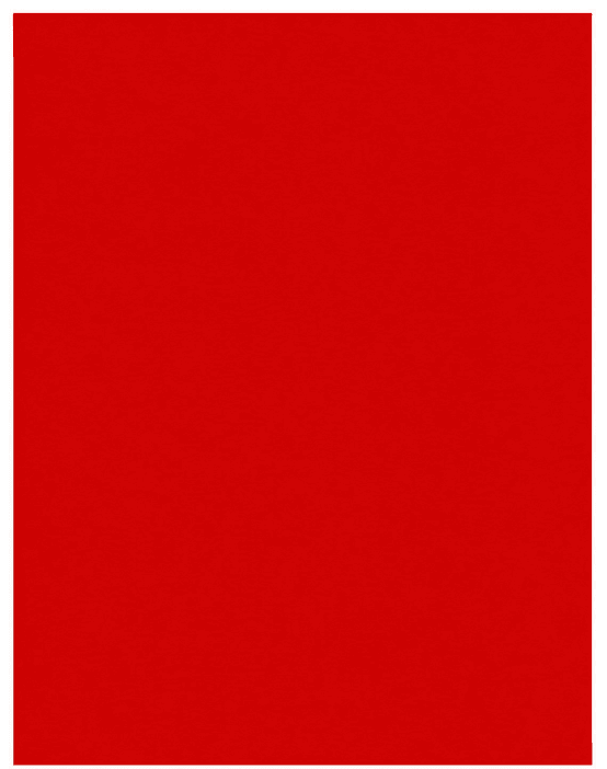 Foamy Liso Carta, 25 hojas, Rojo