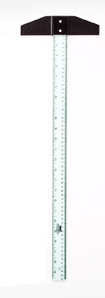 Regla T-60 Baco, Plástica