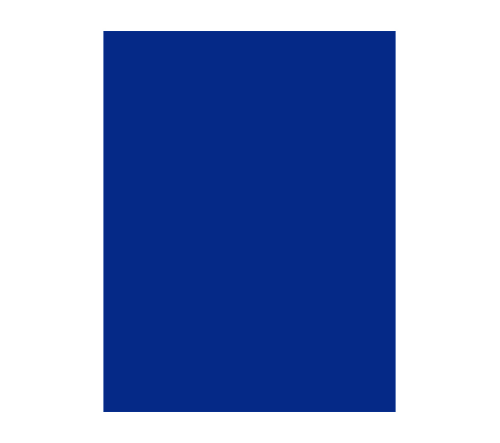 Fieltro Tucán, 25 hojas, Azul
