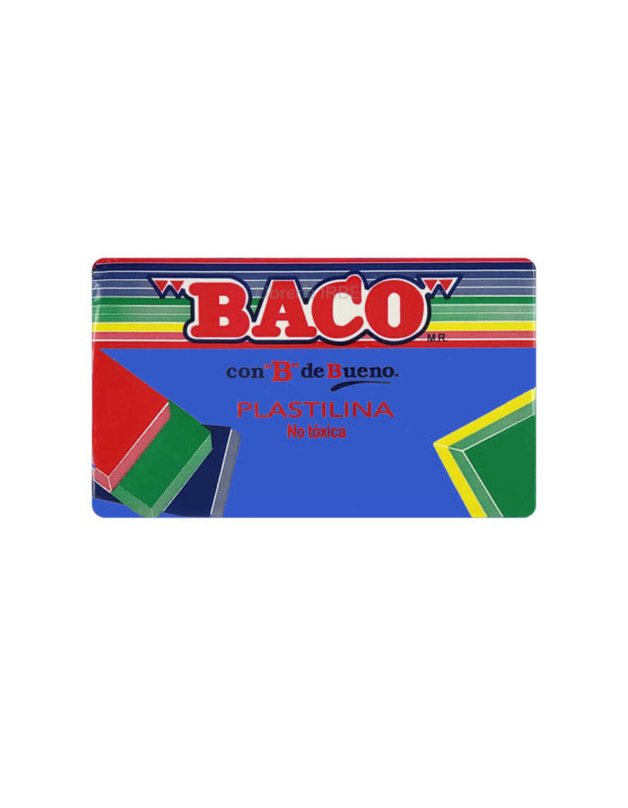 Plasticina en Maqueta Baco, Azul