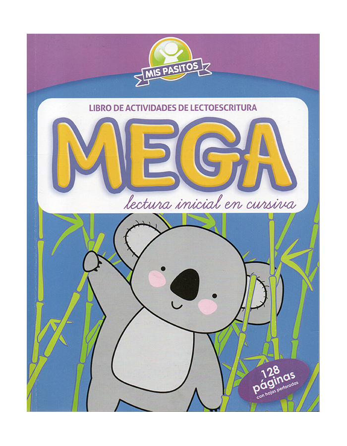 Mega Lectura Inicial en Cursiva, Mis Pasitos (KOALA)