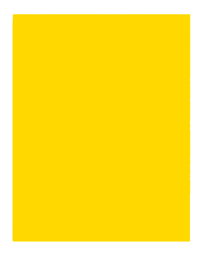 Ciento de Papel Bond Yots, 75 gramos, Amarillo Canario