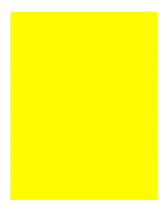 Ciento de Papel Bond Yots, 75 gramos, Amarillo Neón