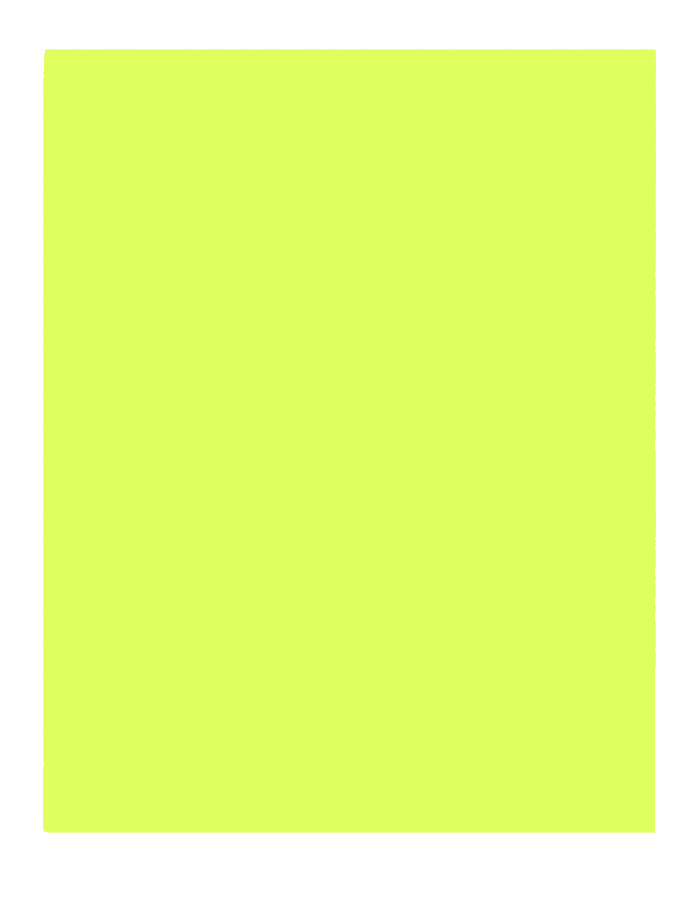 Ciento de Papel Bond Yots, 75 gramos, Verde Claro