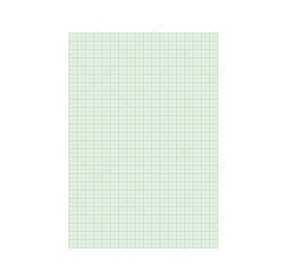 Papel Bond Milimetrado Yots, Verde Oficio, Resma