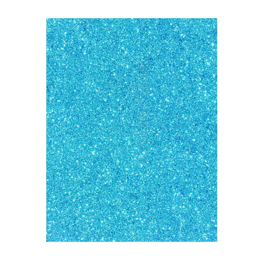 Foamy con Diamantina, 10 unidades, Celeste